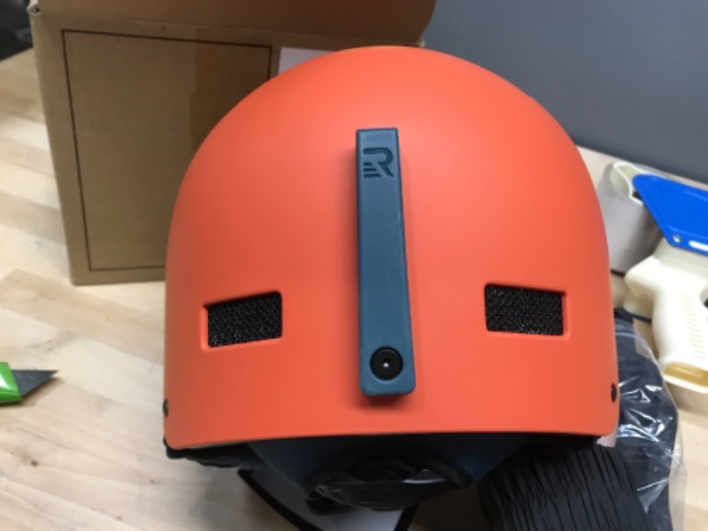 Photo 2 of Retrospec Traverse H1 Ski & Snowboard Helmet, Convertible to Bike/Skate, 59-63cm, Matte Burnt Orange  