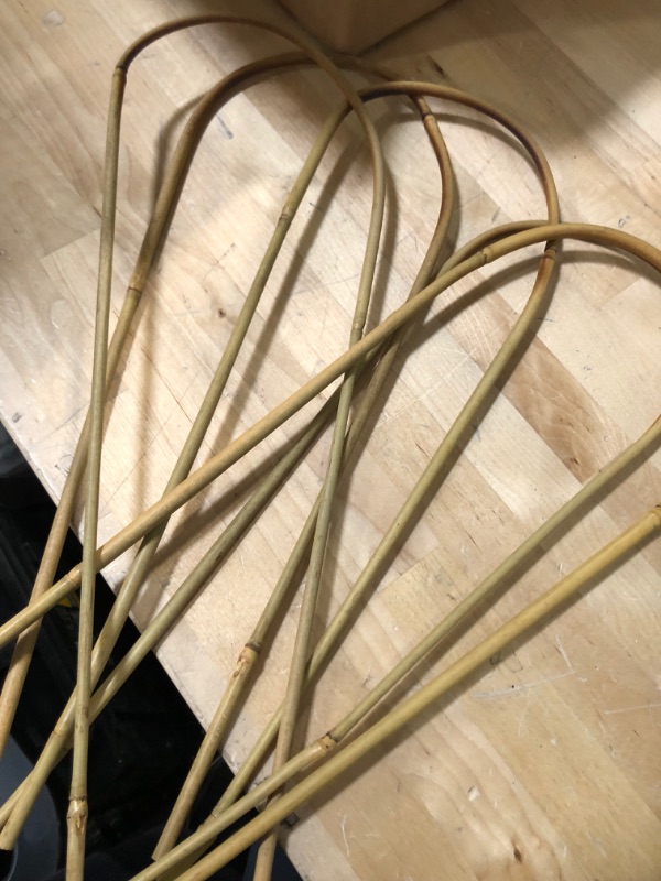 Photo 2 of 16 in. Bamboo U Trellis Stakes PACK OF 5 