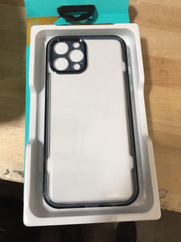 Photo 2 of *darker blue IN PERSON*
JoyRoom Crystal Clear iPhone 12 Pro Max Case, [Not Yellowing] [Ultra Slim Thin] Military Grade Drop Shockproof Phone Cases Slim Thin Cover, Crystal Clear Pacific Blue
