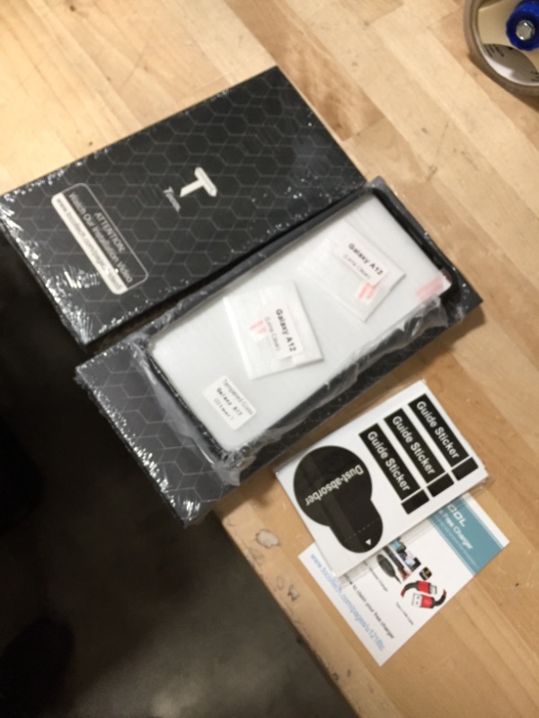 Photo 1 of *NOT exact stock picture, use for reference* 
*factory wrapped/ sealed*
TOCOL Compatible with Samsung Galaxy A12 Phone Case, 2 Pack Screen Protector and 2 Pack Camera Lens Protector Ring Holder Military Grade Magnetic Kickstand Shockproof Tough Armor Hard
