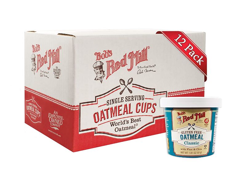 Photo 1 of *EXPIRES May 2022*
Bobs Red Mill Classic Oatmeal Cup, 1.81 Ounce - 12 per case.
