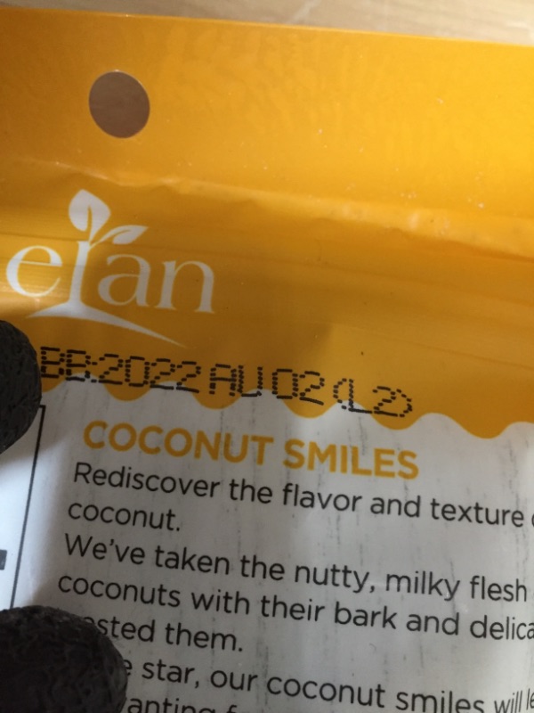 Photo 3 of *EXPIRES Aug 2022*
ELAN Coconut Smiles, 125 GR, 8 pk