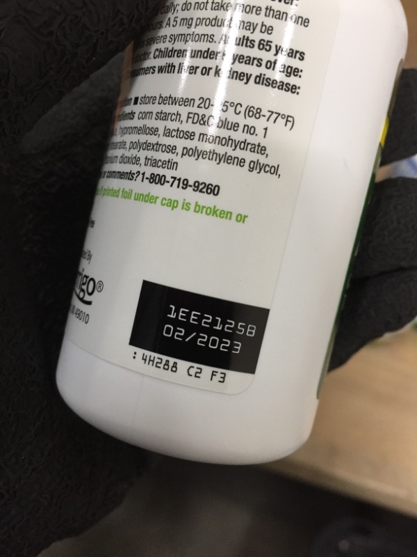 Photo 4 of *EXPIRES Feb 2023*
GoodSense All Day Allergy, Cetirizine Hydrochloride Tablets, 10 mg, Antihistamine, 365 Count, 2 pk
