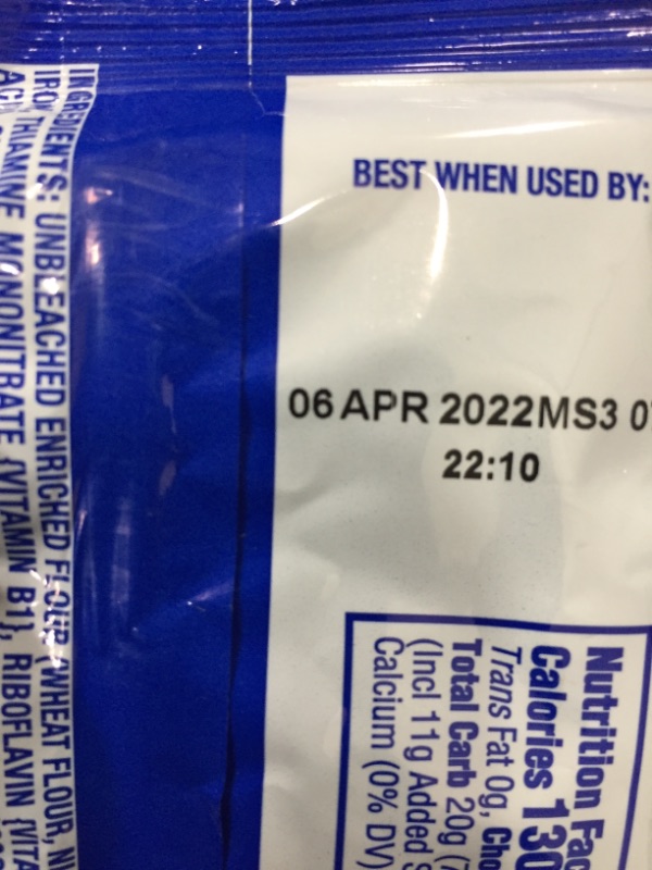 Photo 5 of *EXPIRATON DATES Dec 2021, Jan 2022 and Apr 2022* 
Snacks Bundle (Oreos and Bunny Grahams) 