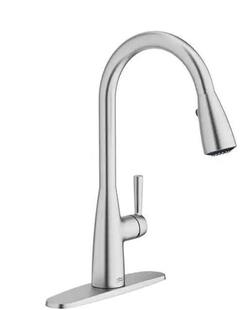 Photo 1 of American Standard
Fairbury 2S Single-Handle Pull-Down Sprayer Kitchen Faucet in Stainless Steel