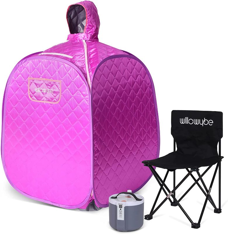 Photo 1 of **INCOMPLETE**
WILLOWYBE Portable Personal Steam Sauna for Home, an Indoor Foldable Suna Spa Tent, Lightweight Portatil Suana Box, Purple Women

