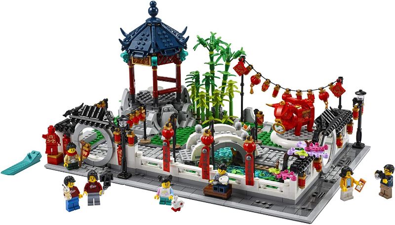 Photo 1 of **INCOMPLETE**
LEGO Spring Lantern Festival 80107 Building Kit; Collectible Lunar New Year Gift Toy for Kids

