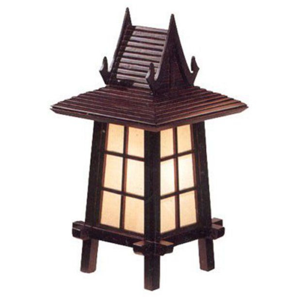 Photo 1 of **DAMAGED**
Oriental Furniture Puggi Lamp, table lamp, oriental design, Light Bulb not included
