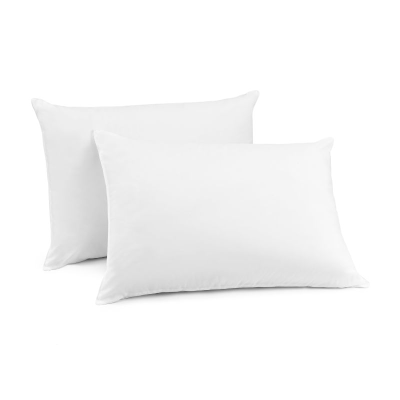 Photo 1 of **MODEL UNKNOWN**
 Clear Fresh Twin Pack Standard, Cotton white pillow, Set of 2
