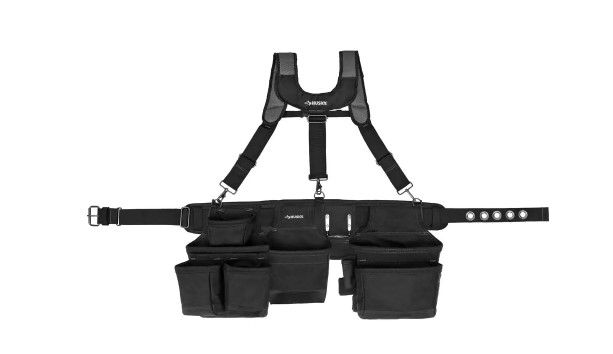 Photo 1 of **SLIGHTLY DIFFERENT FROM STOCK PHOTO** NOT INCLUDED SUSPENDERS
3-Bag 17 Pocket Black Framer's Suspension Rig Work Belt