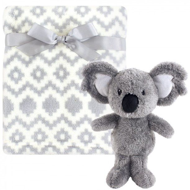 Photo 1 of **SET OF 2**
Hudson Baby Infant Plush Blanket with Toy, Snuggly Koala, One Size
