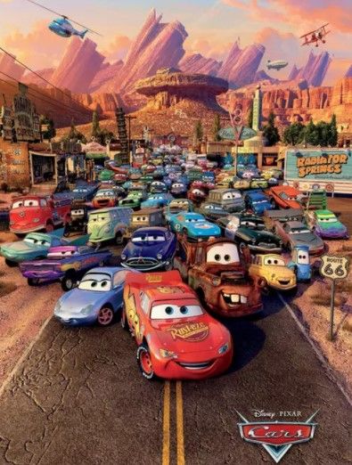 Photo 1 of **SET OF 2**
Ceaco Disney Pixar Cars Jigsaw Puzzle - 300pc
