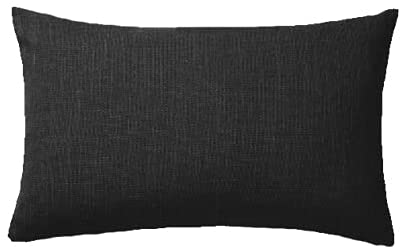 Photo 1 of **SOLD AS SET**2 pks
Essencea Black Jute Cushion Covers | Set of 2 | Decortive | Bedroom | Living Room | Car (12 x 20 Inch) (16 x 16inch)…
