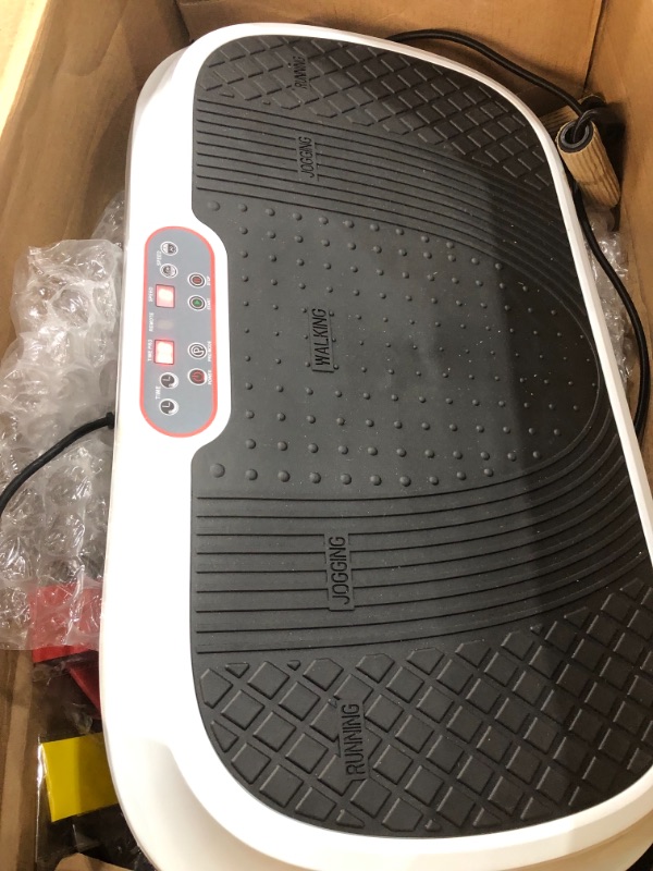 Photo 1 of ** NO STOCK PHOTO***
VIBRATION PLATE WVR1010  **MISSING REMOTE***