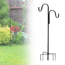 Photo 1 of *** STOCK PHOTO FOR REFERENCE ONLY*** MISSING SUPPORT BAR. HAS SCRATCHES
Double Shepherd Hook, Garden Pole 48"