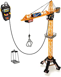 Photo 1 of DICKIE TOYS Mighty Construction Crane with Remote Control, Trolley, for Ages 3 and up