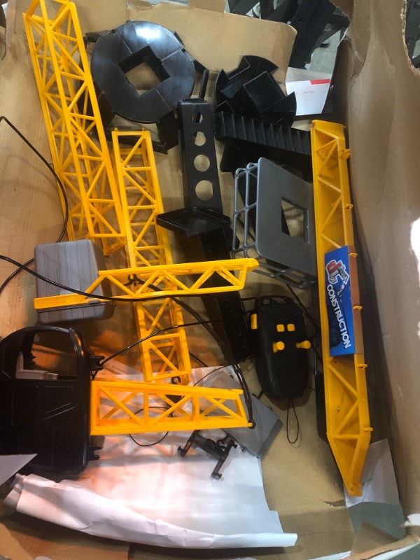 Photo 2 of DICKIE TOYS Mighty Construction Crane with Remote Control, Trolley, for Ages 3 and up