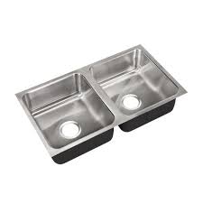 Photo 1 of ***STOCK PHOTO FOR REFERENCE ONLY***
Stainless Steel 18 in. I.D. x 32 in. x 8 in. Double Bowl Undermount Kitchen Sink