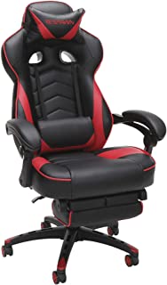 Photo 1 of Respawn 110 Racing-Style Bonded Leather Gaming Chair, Red/Black **LOOSE HARDWARE IN BAG***