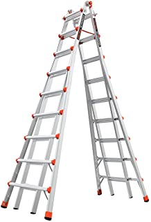 Photo 1 of ** MINOR SCRATCHES*****INSPECT BEFORE USE ****
Little Giant Ladder Systems, SkyScraper, M17, 9-17 Foot, Stepladder, Aluminum, Type 1A, 300 Lbs Weight Rating, (10110)