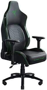 Photo 1 of Razer Iskur Gaming Chair: Ergonomic Lumbar Support System - Multi-Layered Synthetic Leather - High Density Foam Cushions - Engineered to Carry - Memory Foam Head Cushion - Black/Green
