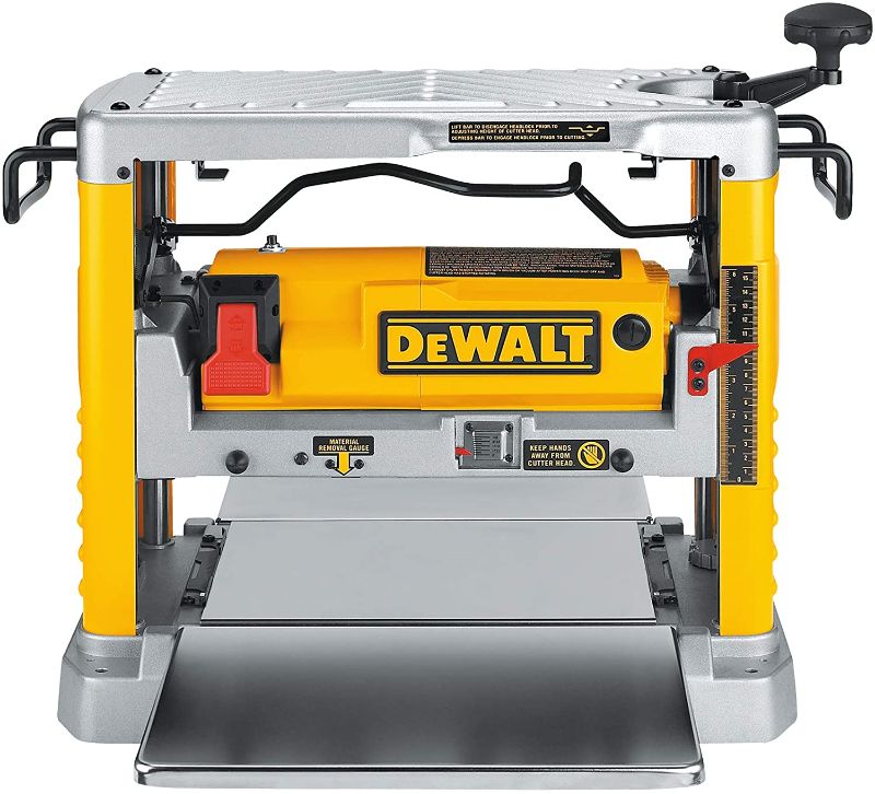 Photo 1 of DEWALT Benchtop Planer, Single Speed, 15-Amp, 12-1/2-Inch (DW734)
