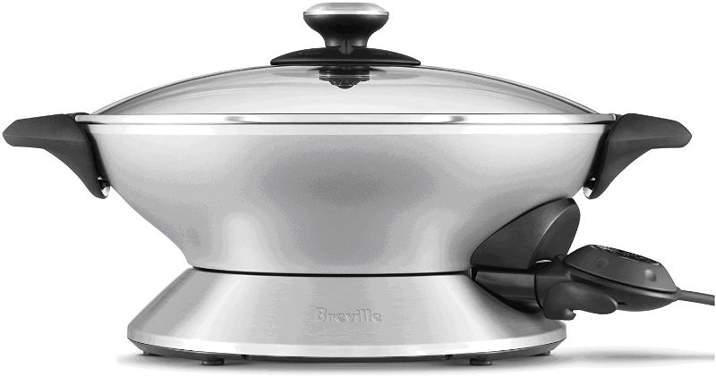 Photo 1 of Breville BEW600XL Hot Wok, Brushed Stainless Steel
