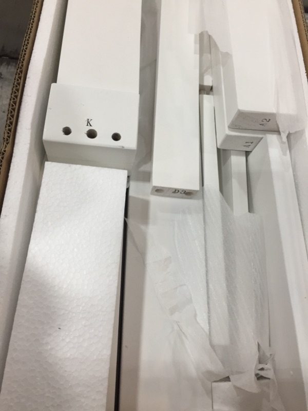 Photo 1 of INCOMPLETE House Bed Bunk Beds with Slide, Wood Bunk Beds with Roof and Guard Rail for Kids, Toddlers, No Box Spring Needed (BOX 3 OUT OF 3)
**MISSING BOX 1 AND 2**
