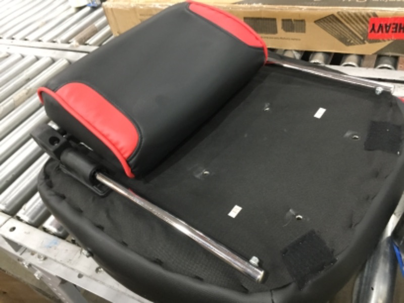 Photo 6 of USED Respawn 110 Racing-Style Bonded Leather Gaming Chair, Red/Black
**USED, GREAT CONDITION**