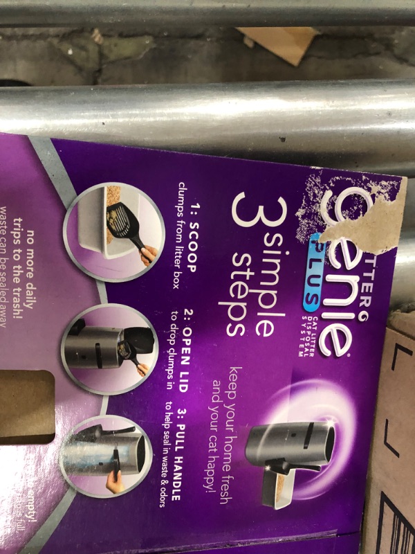 Photo 1 of Litter Genie-Litter Genie Plus Cat Litter Disposal System- Black