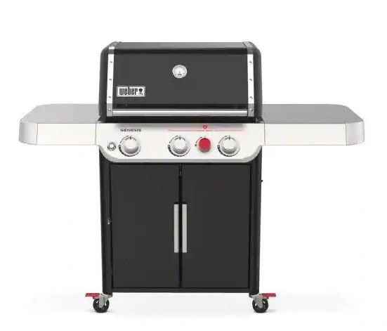 Photo 1 of Genesis E-325s 3-Burner Propane Gas Grill in Black with Built-In Thermometer
