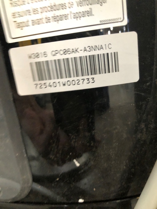 Photo 3 of *** MISSING WHEEL*** TOSOT 10,000 BTU Portable Air Conditioner Remote Control, Built-in Dehumidifier, Fan Cool Rooms up to 400 Square Feet, Grey
