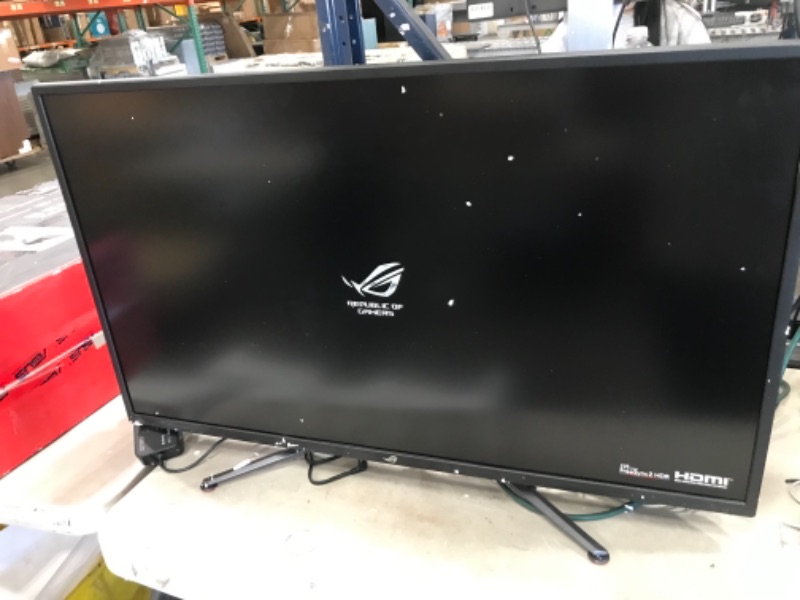 Photo 6 of ASUS ROG Strix XG438Q 43” Large Gaming Monitor with 4K 120Hz FreeSync 2 HDR DisplayHDR™ 600 90% DCI-P3 Aura Sync 10W Speaker Non-glare Eye Care with HDMI 2.0 DP 1.4 Remote Control

