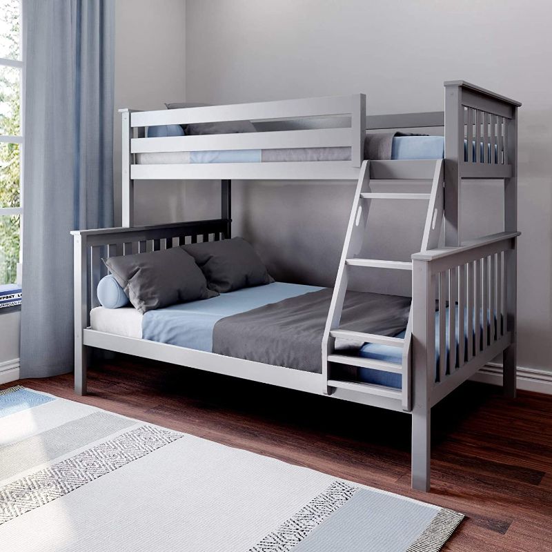 Photo 1 of  Twin Over Full Solid Wood Standard Bunk Bed 