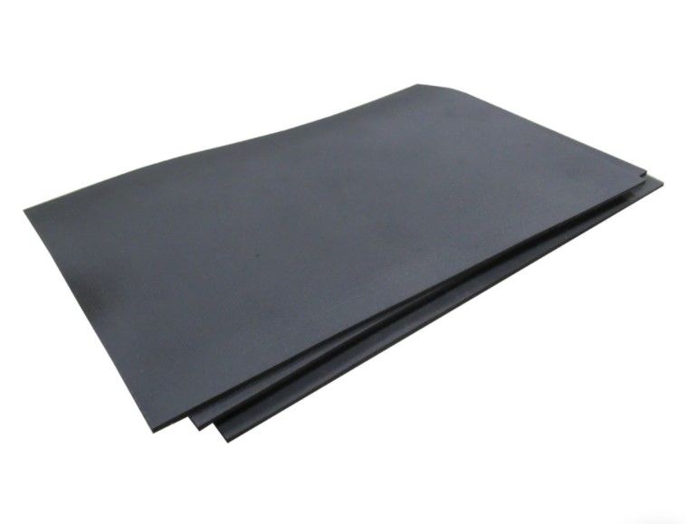 Photo 1 of (Similar To Photo) Black Neoprene Rubber Mat, 1 Inch Thick, 4 X 6 FT.
