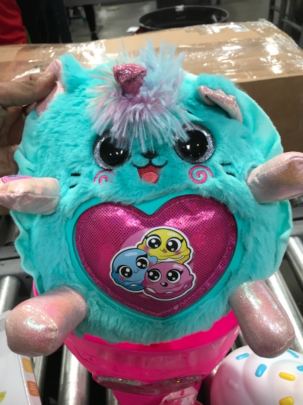 Photo 1 of Rainbocorns Sweet Shake Surprise - 13" Kitty Cuddle Plush Scented Stuffed Animal - 15+ Layers of Surprises, DIY Slime Mix, Talkback Feature and More, Ages 3+
