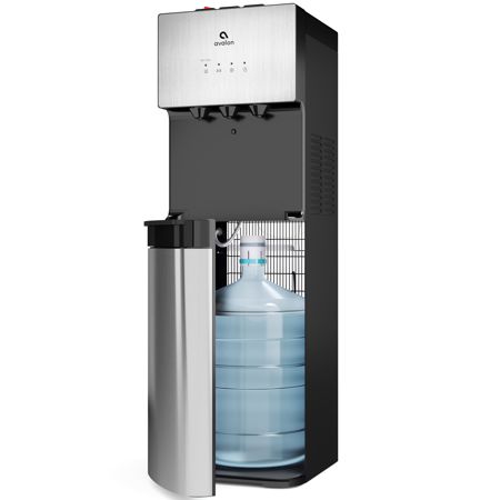 Photo 1 of A3 12" Bottom Loading Bottled Water Dispenser with Hot Cold and Cool Water Self Cleaning Child Safety Lock and Holds 3 or 5 Gallon Bottles in
