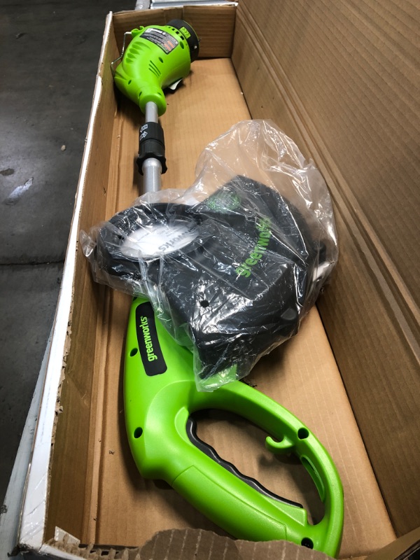 Photo 2 of Greenworks 13-Inch 4 Amp Corded String Trimmer 21212AZ
