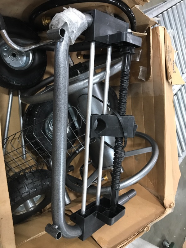 Photo 2 of (PARTS ONLY: missing hardware/manual)
Hose Reel cart 