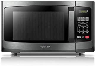 Photo 1 of (DENTED TOP EDGE)
Toshiba EM925A5A-BS Microwave Oven with Sound On/Off ECO Mode and LED Lighting, 0.9 Cu Ft/900W, Black Stainless Steel