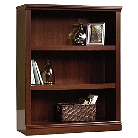 Photo 1 of (DAMAGED CORNERS; SCRATCHES)
Sauder Select Collection 3 Shelf Bookcase, Select Cherry finish
