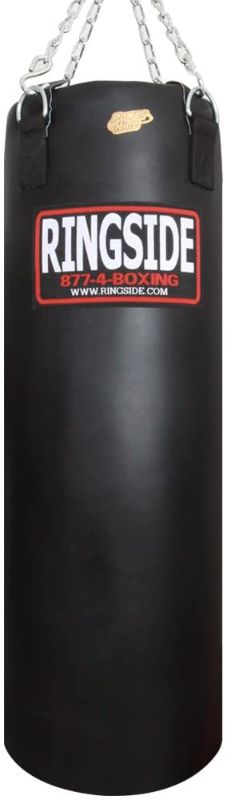 Photo 1 of 
Ringside 100-pound Powerhide Boxing Punching Heavy Bag (Soft Filled) Black, 100 LBS
