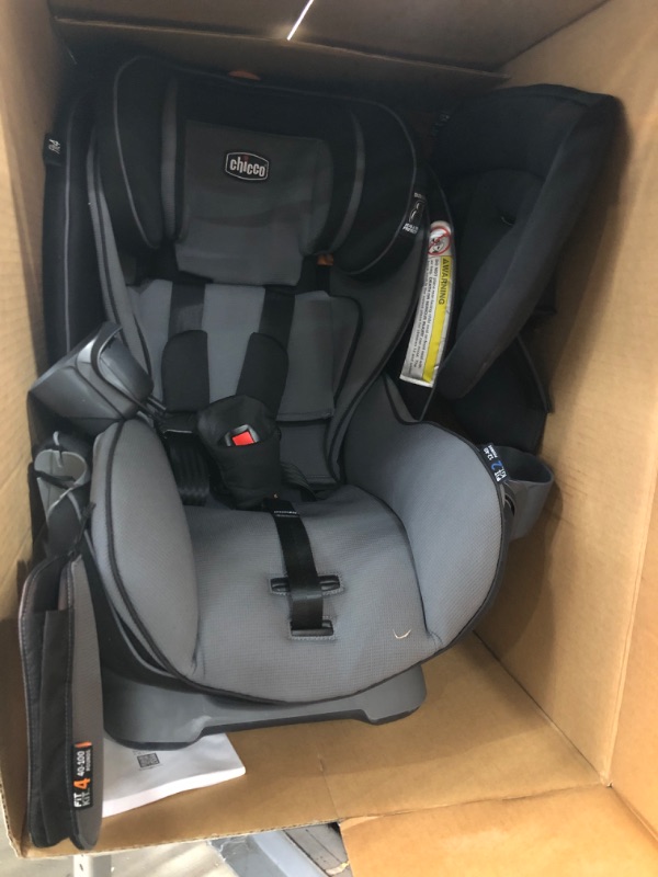 Photo 2 of Chicco Fit4 4-in-1 Convertible Car Seat | Easiest All-in-One from Infant to Booster - Onyx
