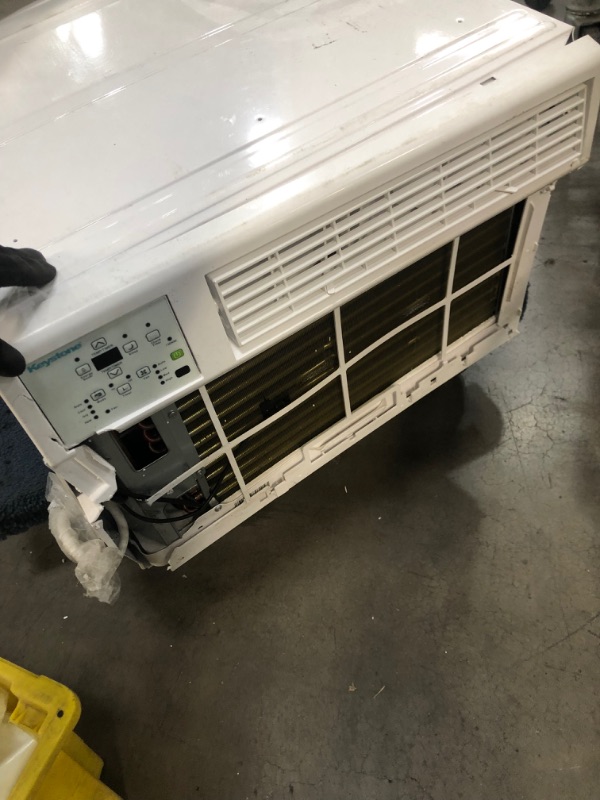 Photo 9 of *USED*
*selling for PARTS*
*SEE last pictures for damage*
Keystone Capability 8,000 115V Window Wall Air Conditioner | 3,500 BTU Supplemental Heating | Sleep Mode | 24H Timer | AC for Rooms up to 350 Sq. Ft | KSTHW08A, 8000, White
