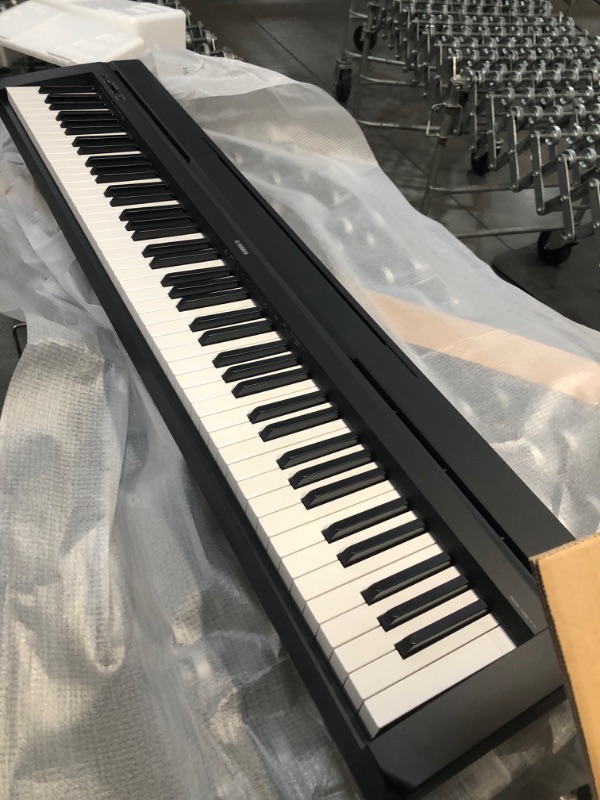 Photo 2 of Yamaha P71 88-Key Weighted Action Digital Piano with Sustain Pedal and Power Supply