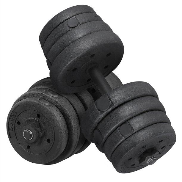 Photo 1 of *USED*
*NOT exact stock picture, use for reference* 
*MISSING some weights*
 Adjustable Dumbbell Free Weight Set, Black