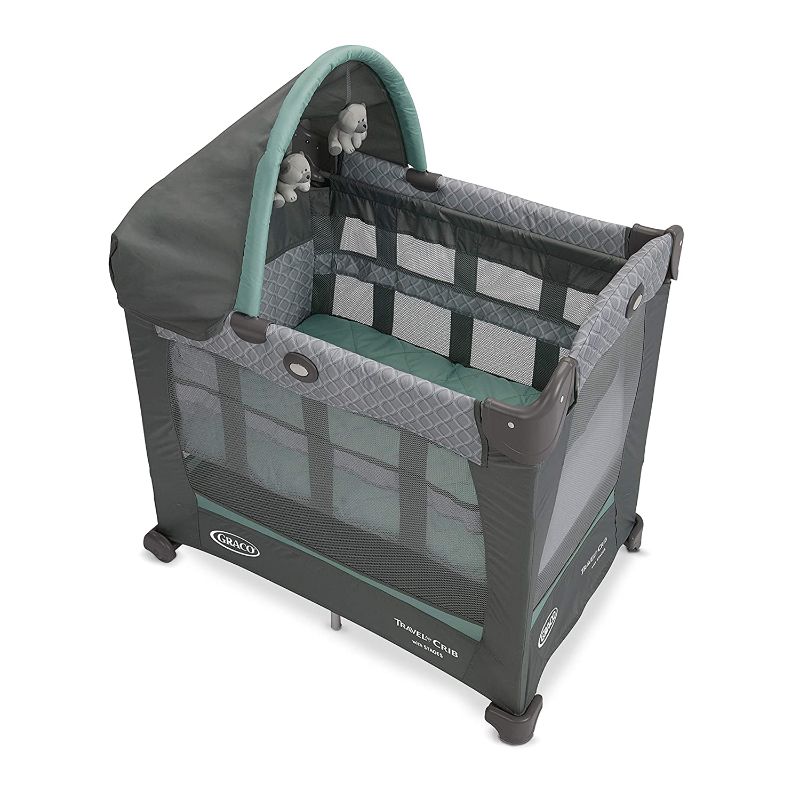 Photo 1 of *USED*
Graco Travel Lite Crib | Travel Crib Converts from Bassinet to Playard, Manor
