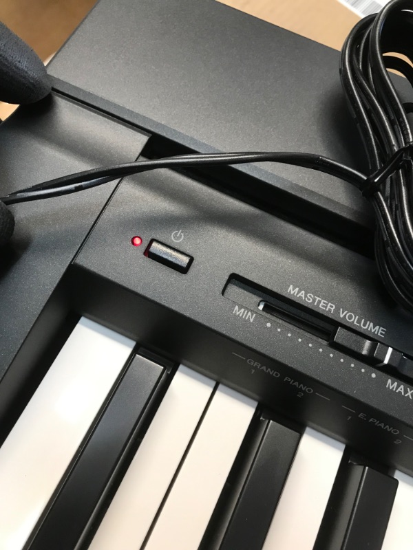 Photo 3 of Yamaha P71 88-Key Weighted Action Digital Piano with Sustain Pedal and Power Supply