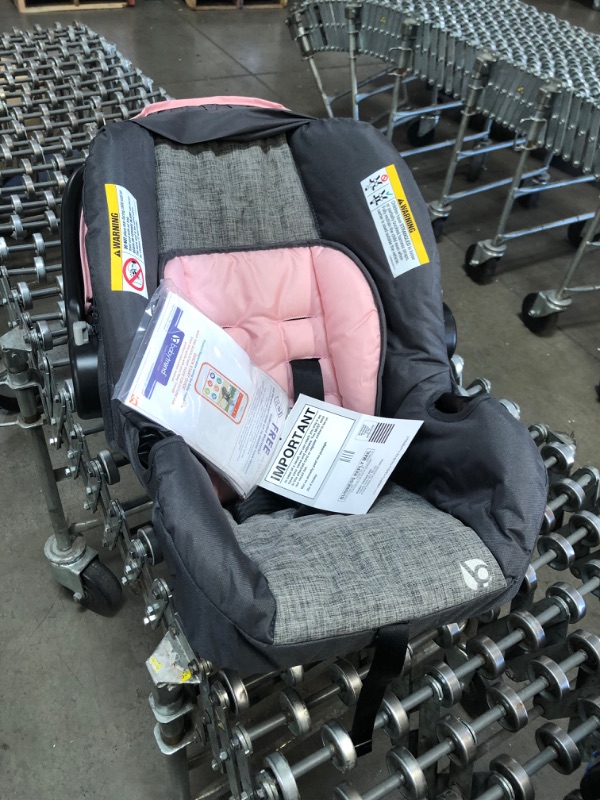 Photo 3 of Baby Trend Skyline 35 Travel System - Starlight Pink