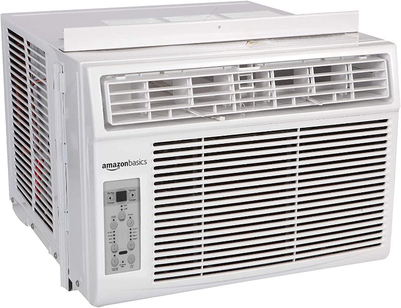 Photo 1 of *USED*
*MISSING remote, manual and other components* 
Amazon Basics Window-Mounted Air Conditioner with Remote - Cools 350 square feet, 8,000 BTU
